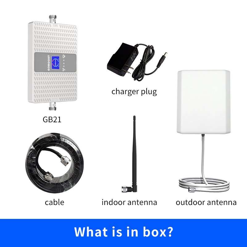Goboost dual band kit 850 1900 MHz 2g band 2 28 bloqueador de sinal 2g 3g 4g lte mobile cell phone network signal booster
